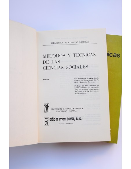 Métodos y técnicas de las ciencias sociales