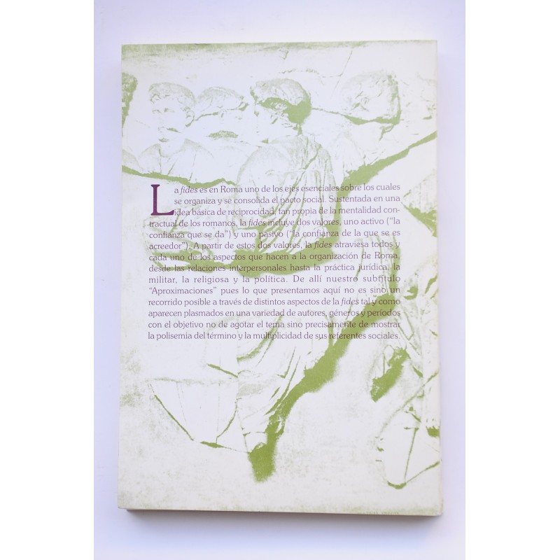 la fides en Roma. Aproximaciones