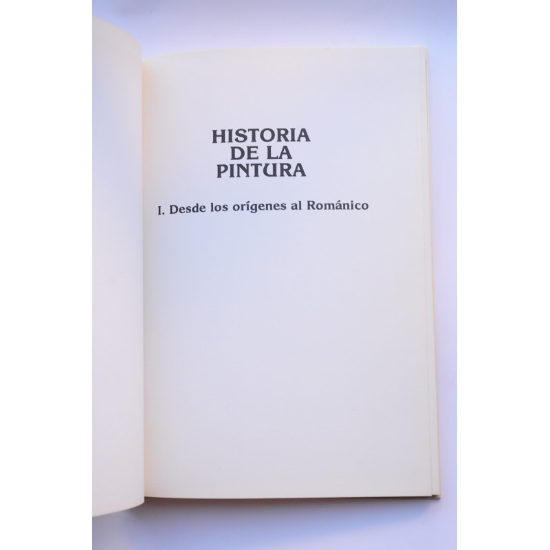 Historia de la pintura. Desde los orígenes al...