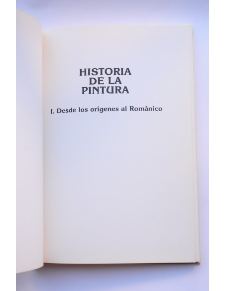 Historia de la pintura. Desde los orígenes al Románico