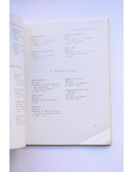 Revistas y periódicos de Italia