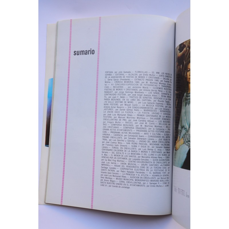 Crevillente. Fiestas Patronales 1981. Moros y...