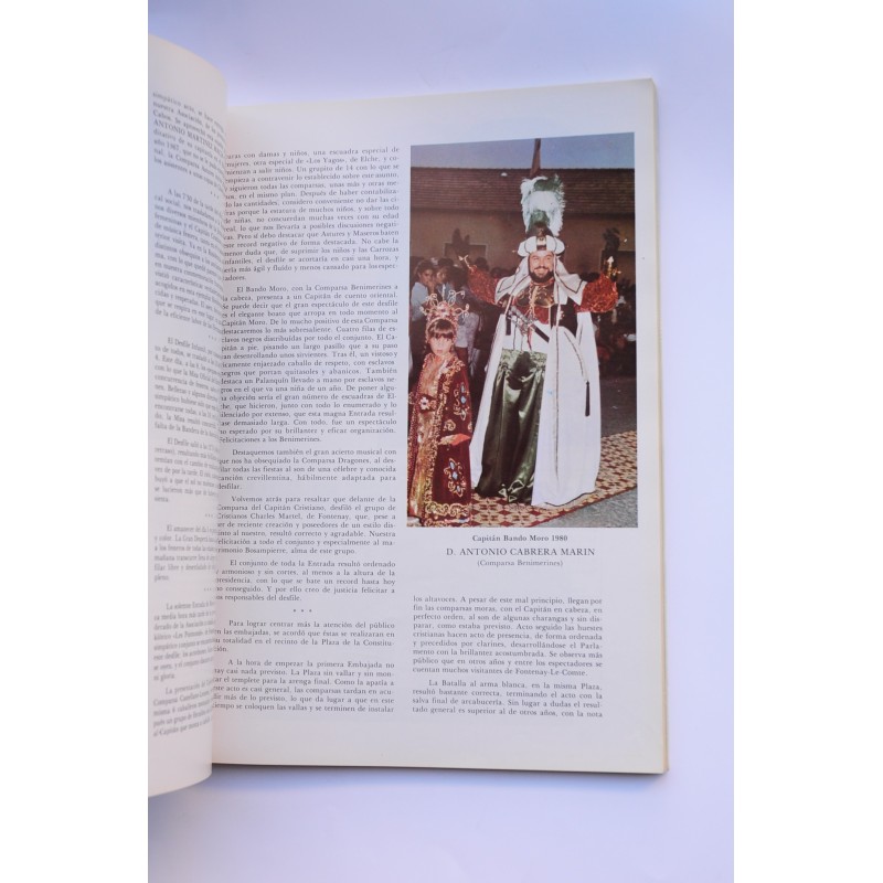 Crevillente. Fiestas Patronales 1981. Moros y...