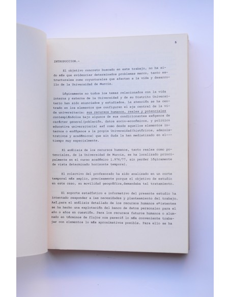 Libro Blanco sobre la Universidad de Murcia