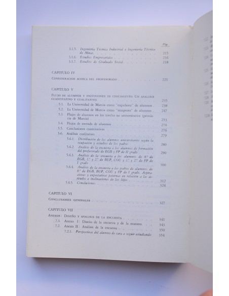 Libro Blanco sobre la Universidad de Murcia
