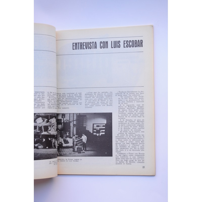 Primer Acto : revista del teatro. Nº 83, 1967