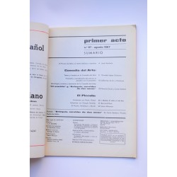Primer Acto : revista del teatro. Nº 87, 1967 2