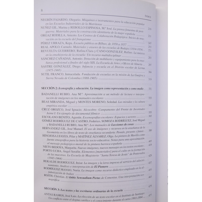Etnohistoria de la escuela