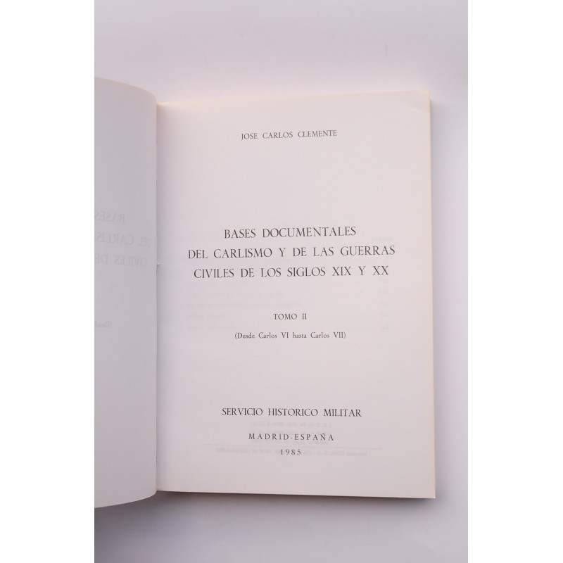Bases documentales del Carlismo y de las...