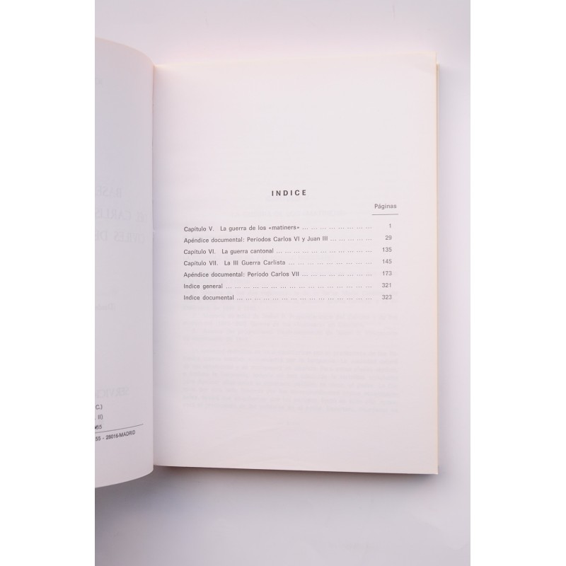 Bases documentales del Carlismo y de las...