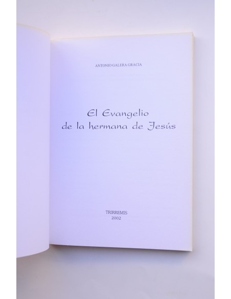 El evangelio de la hermana de Jesús