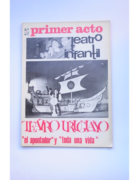 Primer Acto : revista del teatro. Nº 96, 1968