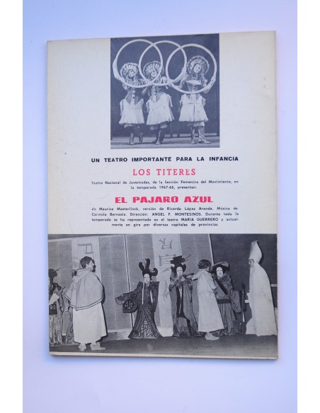 Primer Acto : revista del teatro. Nº 96, 1968