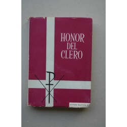 Honor del clero