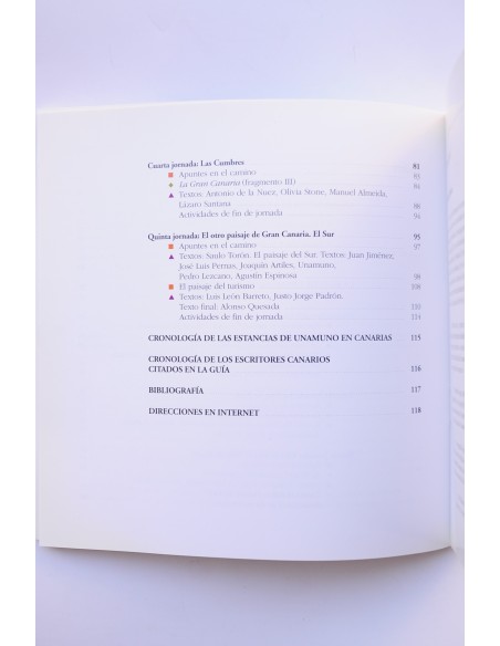 Rutas literarias. La ruta de Unamuno en Gran Canaria