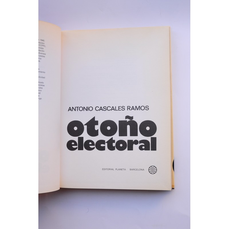 Otoño electoral