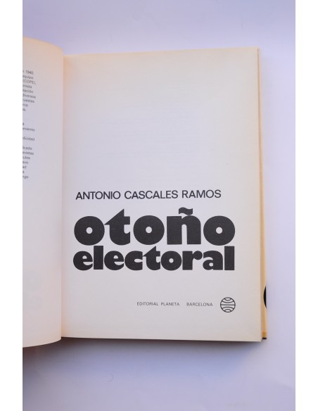 Otoño electoral