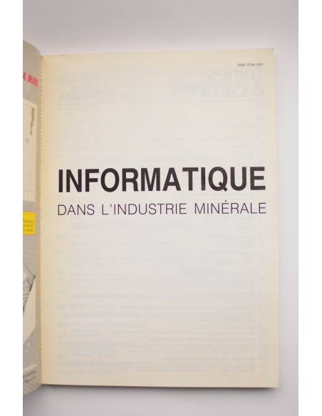 Informatique dans l'industrie minérale
