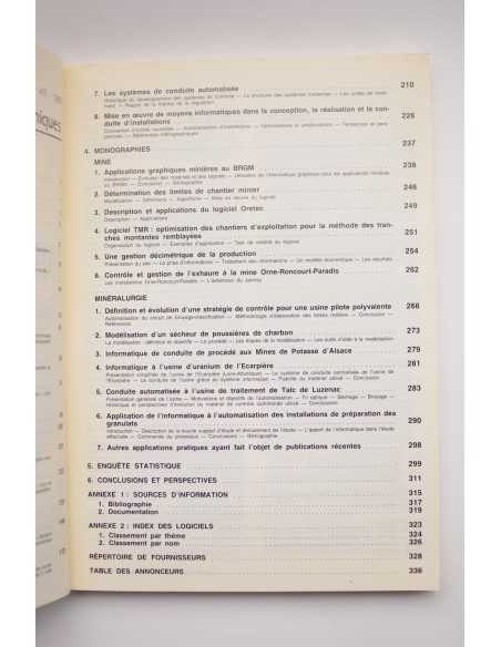 Informatique dans l'industrie minérale