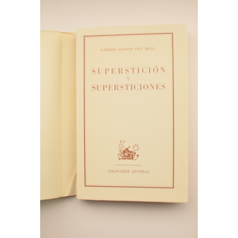 Superstición y supersticiones