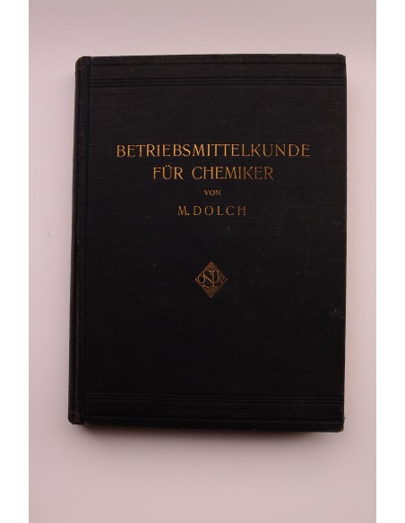 Betriebsmittelkunde für chemiker