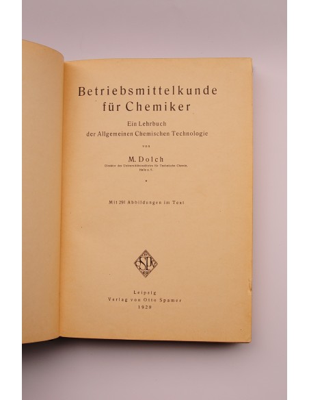 Betriebsmittelkunde für chemiker