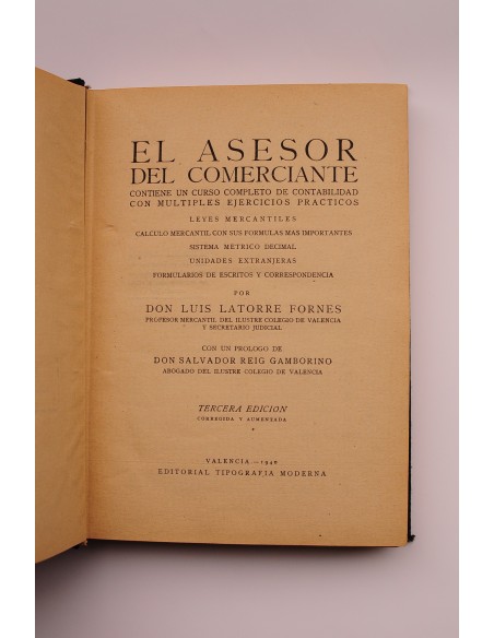 El asesor del comerciante