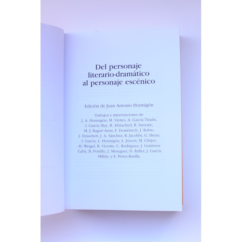 Del personaje literario-dramático al personaje...