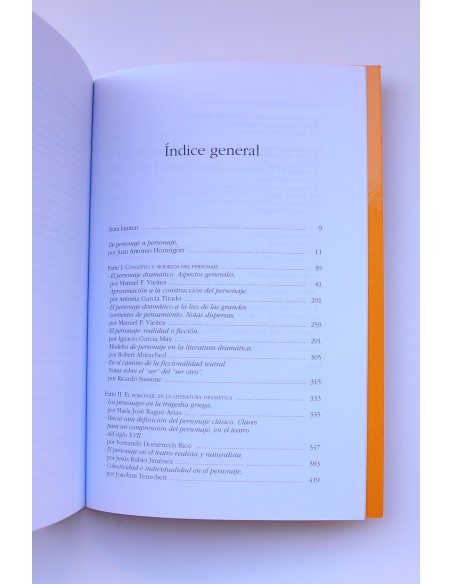 Del personaje literario-dramático al personaje escénico