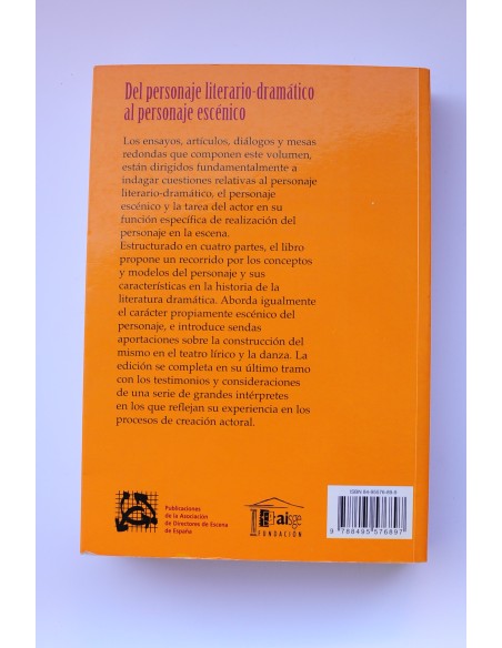 Del personaje literario-dramático al personaje escénico