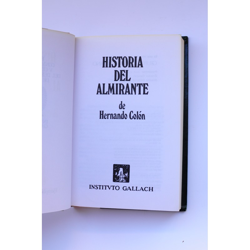 Historia del Almirante
