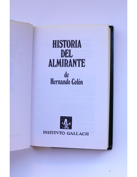 Historia del Almirante