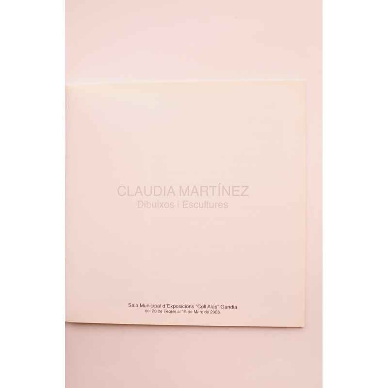 Claudia Martínez. Dibuixos i escultures