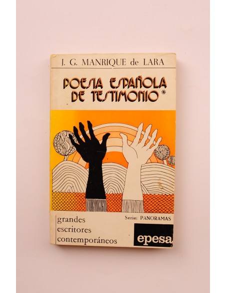 Poesía española de testimonio