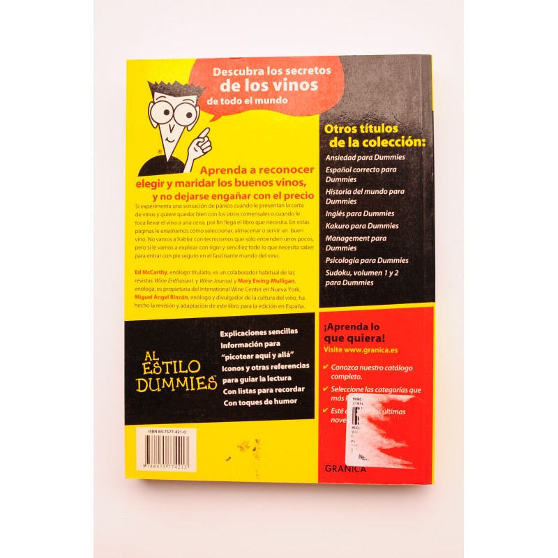 Vino para dummies