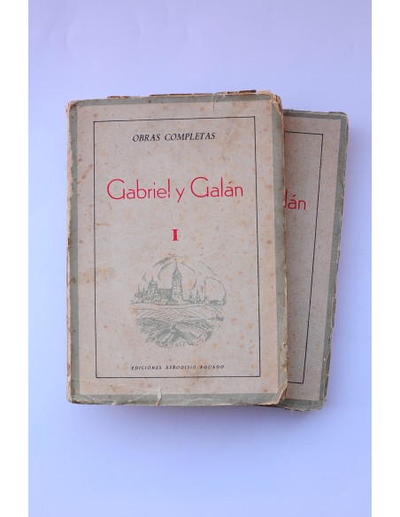 Gabriel y Galán. Obras completas. Vol. I. y II. Poesía