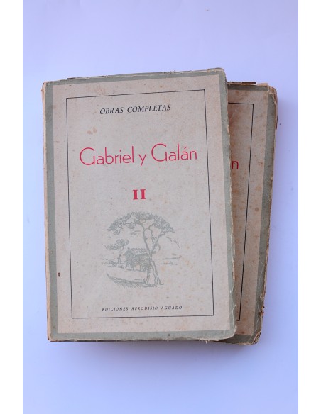 Gabriel y Galán. Obras completas. Vol. I. y II. Poesía