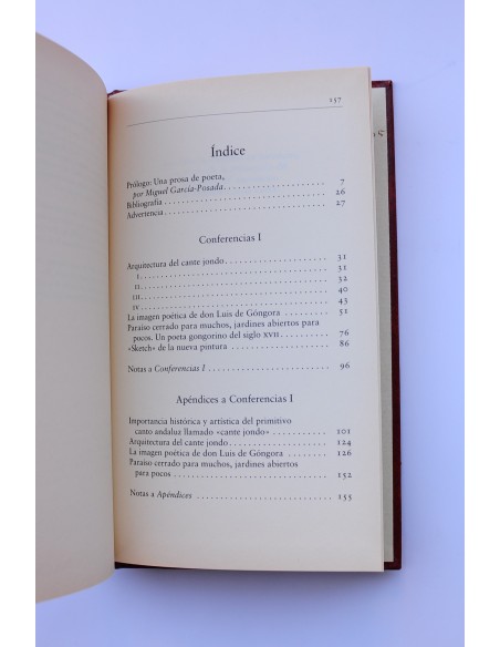 Federico García Lorca. Conferencias (1922 - 1928)
