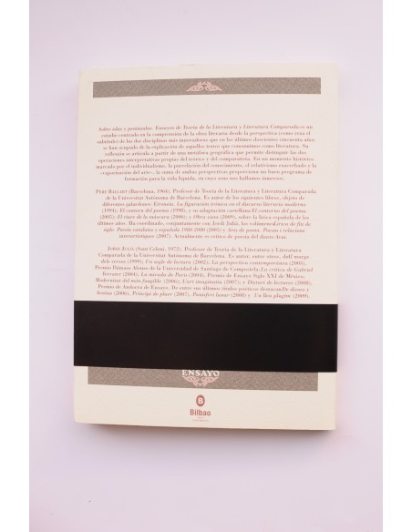 Sobre islas y penínsulas. Ensayo de teoría de la literatura y la literatura comparada