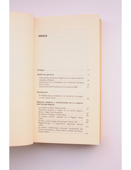 Cooperación cultural en el occidente mediterráneo