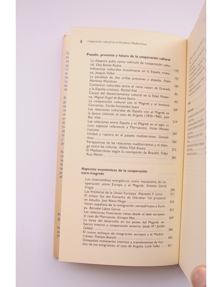 Cooperación cultural en el occidente mediterráneo