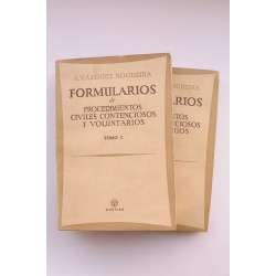 Formularios de procedimientos civiles contenciosos y...