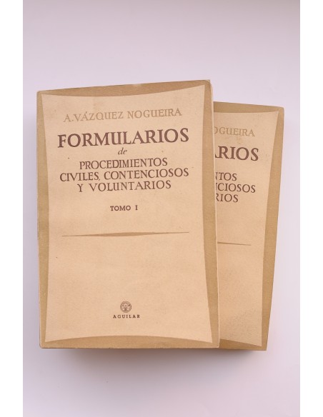 Formularios de procedimientos civiles contenciosos y voluntarios