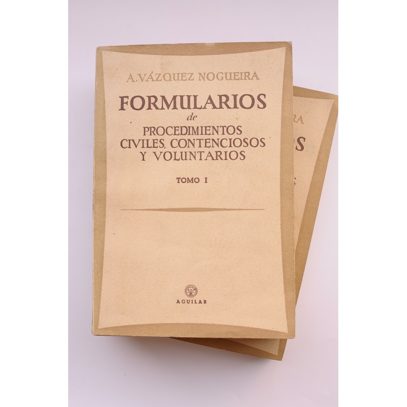 Formularios de procedimientos civiles...