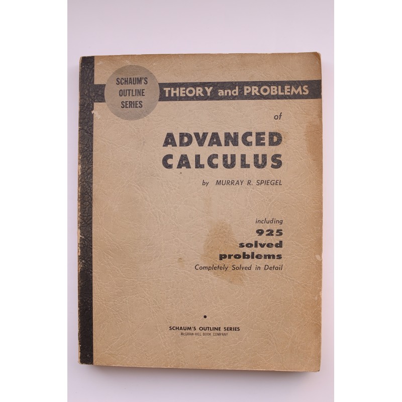 Theory and problems of advanced calculus