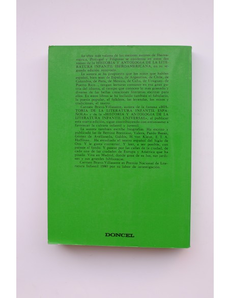 Historia y antología de la literatura infantil iberoamericana. 1