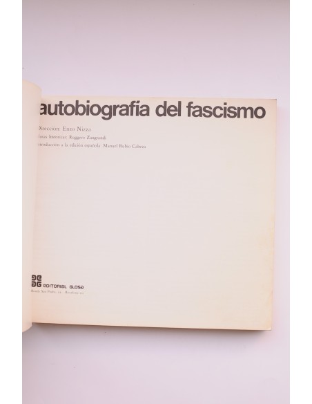 Autobiografía del Fascismo