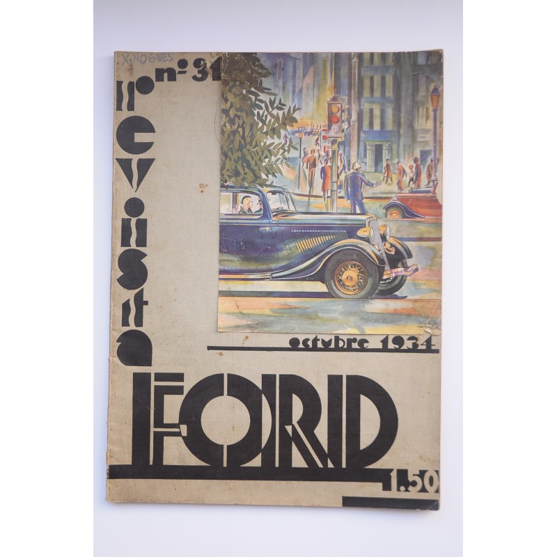 Revista Ford.  Nº 31 (octubre 1934)