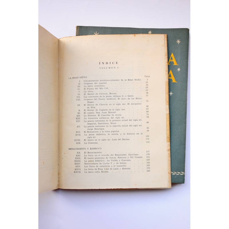 Historia de la literatura española