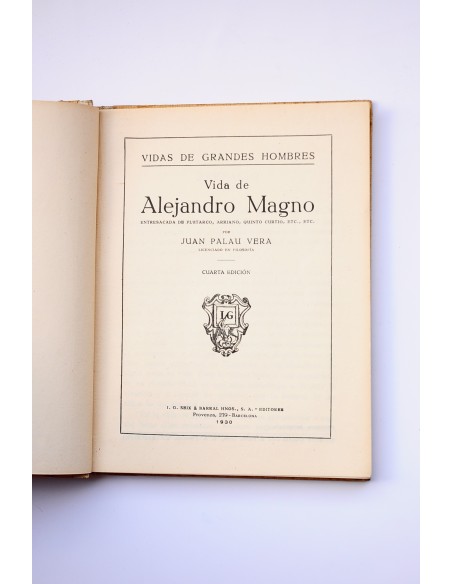 Vida de Alejandro Magno